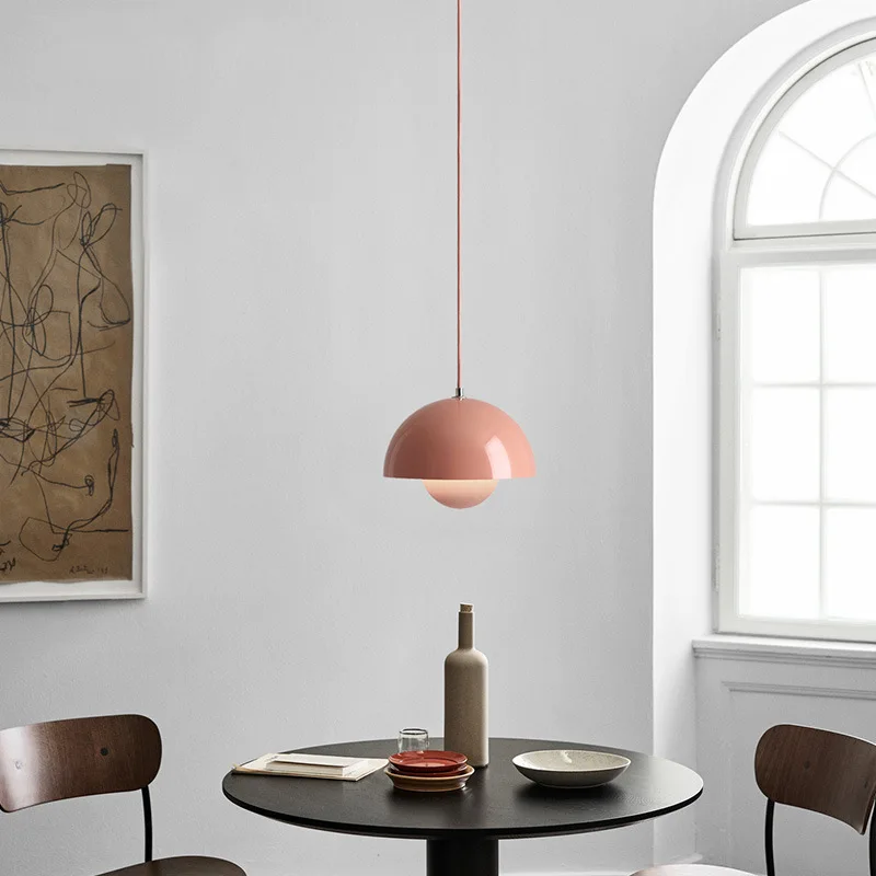23cm Creative Chandelier Bedroom Study Restaurant Pendant Lights Decorative Lamp Multi-color Optional Modern Bud Indoor Lighting 3