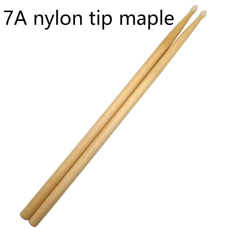 2B 5B 5A 7A OAK drum stick / 5B 7A maple wood drum stick / 1pair/5pair /6pair /12pair with nylon tip drum sticks
