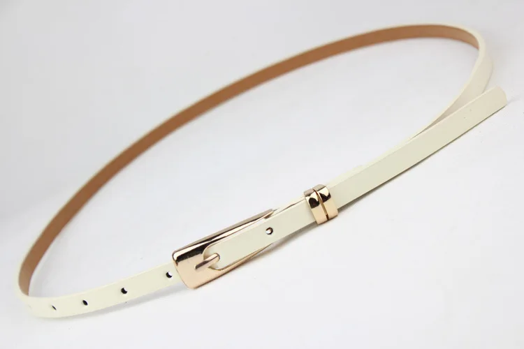 105 cm modischer PU-Taillengürtel in Bonbonfarben für Damen, dekorative Gürtel, Damen-Accessoires – Detail 14