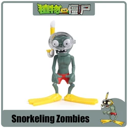 Plants vs. Zombies Action Figures Set - Peashooter & Sunflower Duo with Zombie Characters Kids Toy (005)