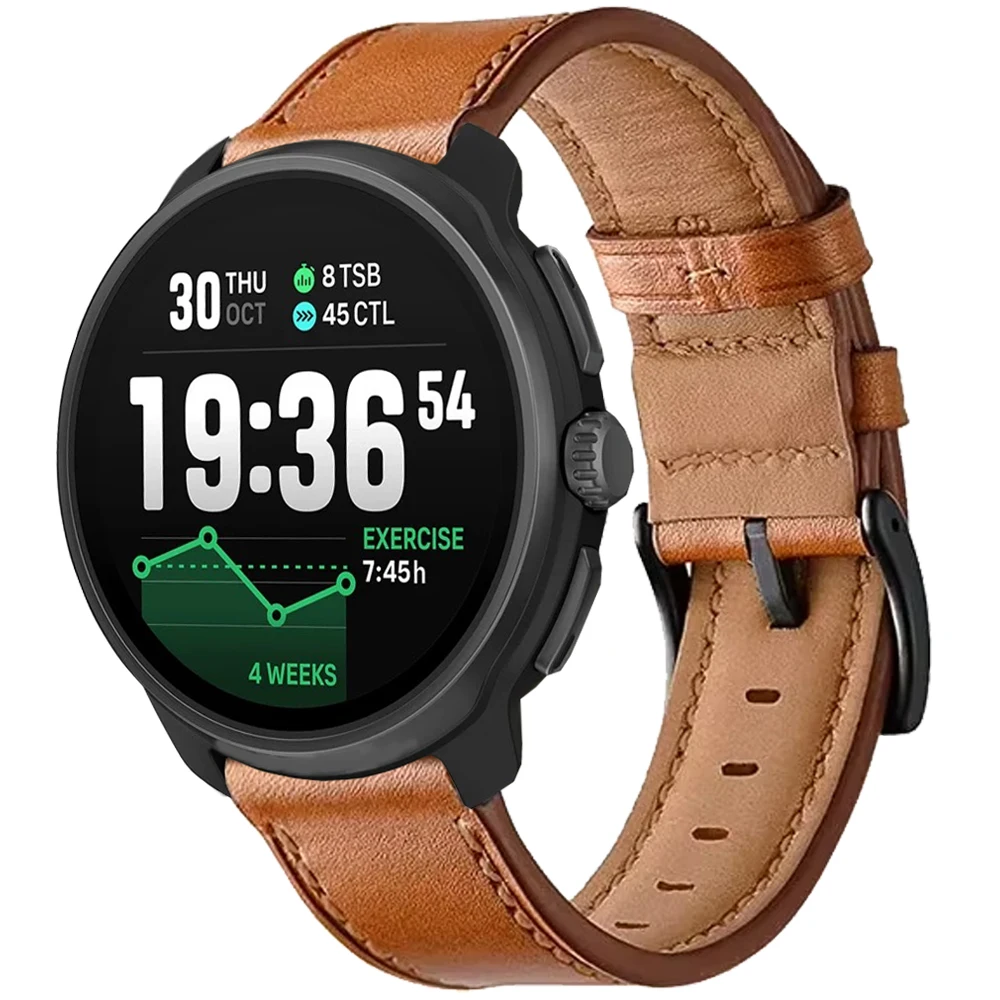 Premium Leather Strap - 20mm & 22mm Band Bracelet