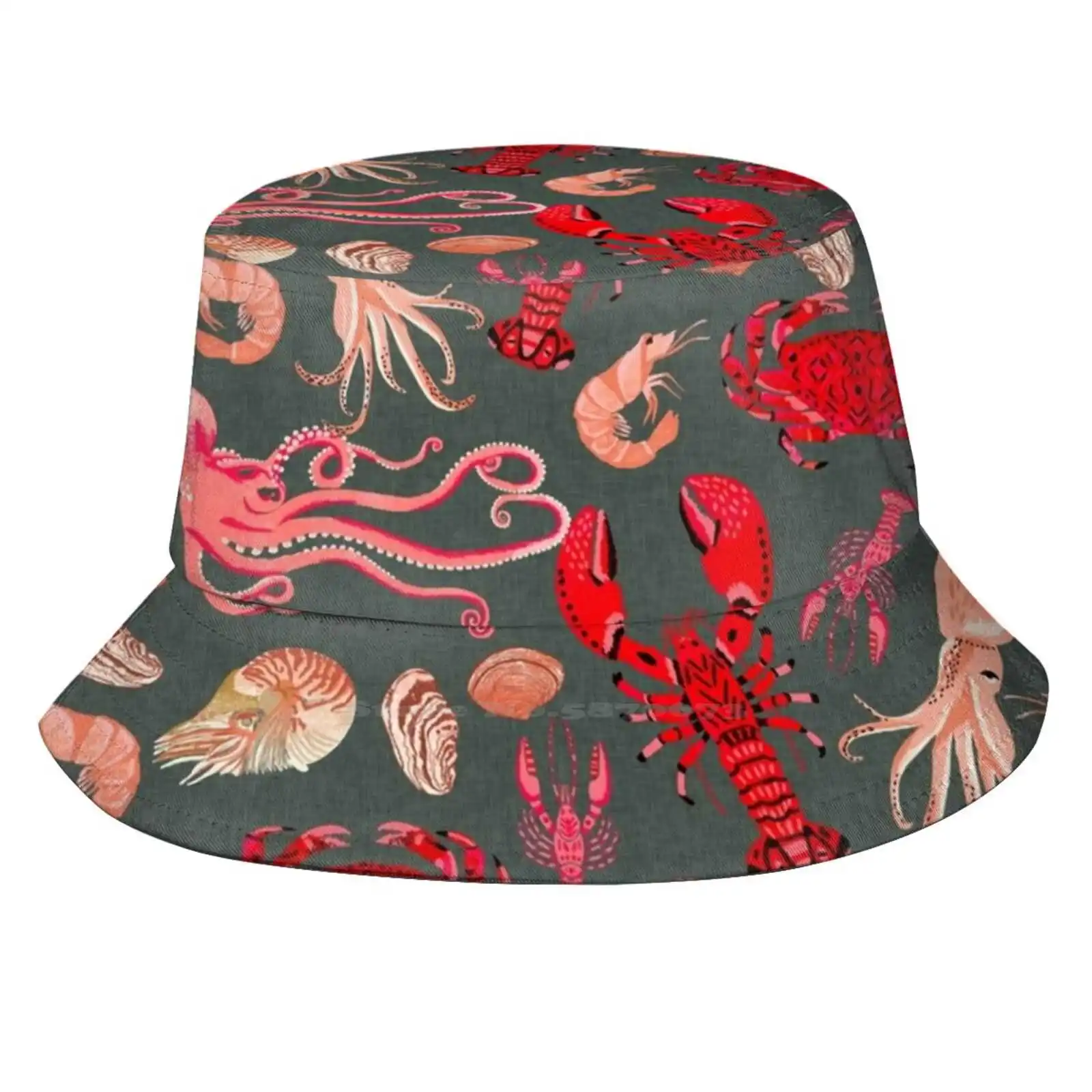 Crostacei, Sea Life , Ocean , Nature , Illustration , Andrea Lauren , Pattern , Print , Nursery , Baby , Kids, Sea, Baby