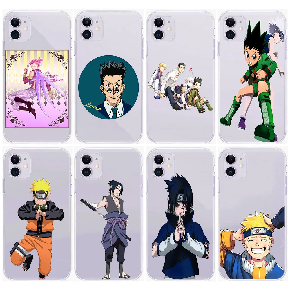 Custodia Trasparente Scavata Per Asus Zenfone Max Plus M1 Shot M2 Pegasus 4 S 4 Selfie 5 Lite Live L1 Pro Hunter X Sasuke Hunter