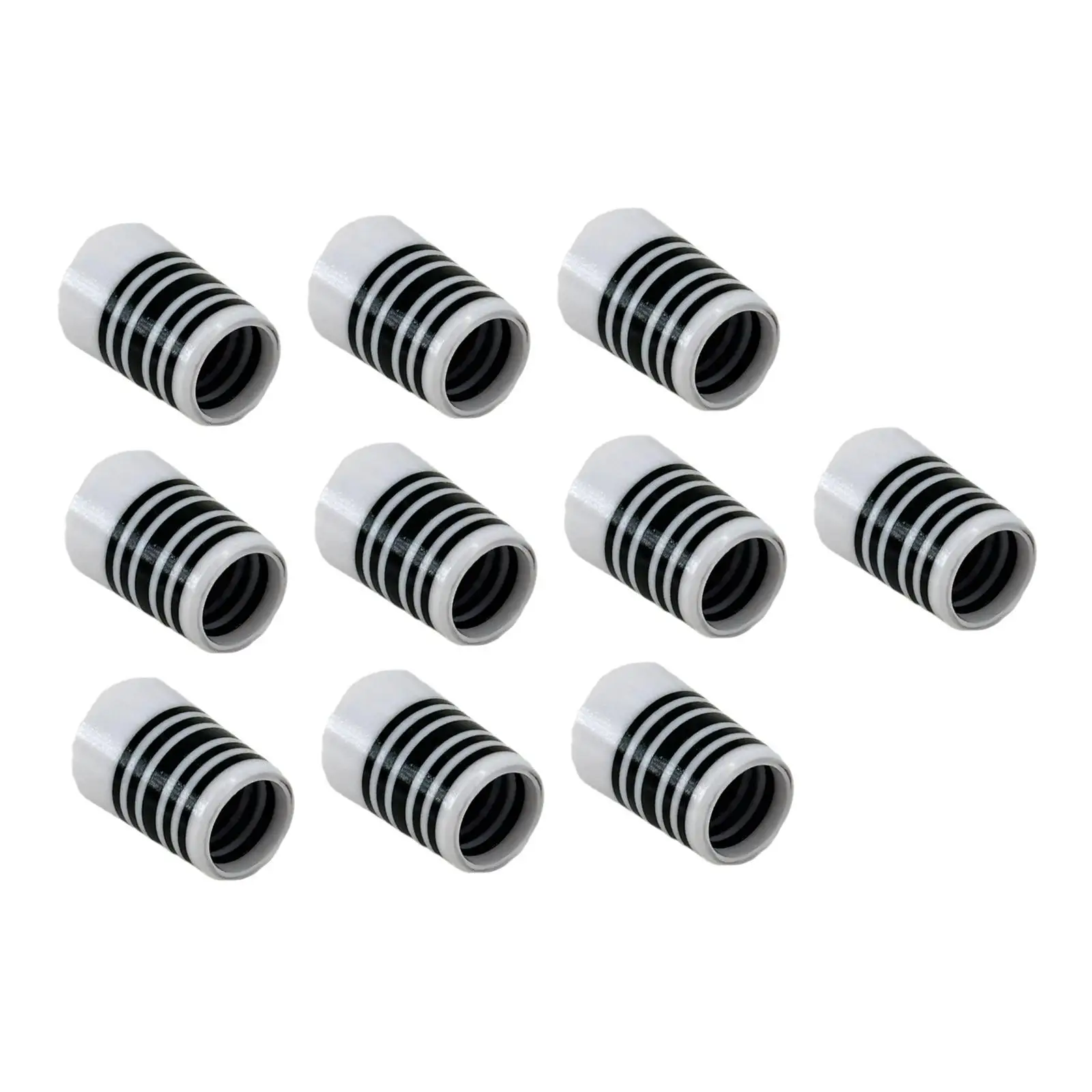 10 Pieces Golf Iron Ferrules Golf Club Repair Portable Golf Accessories Covers for Golf Course Men Women Beginner Adults Golfer