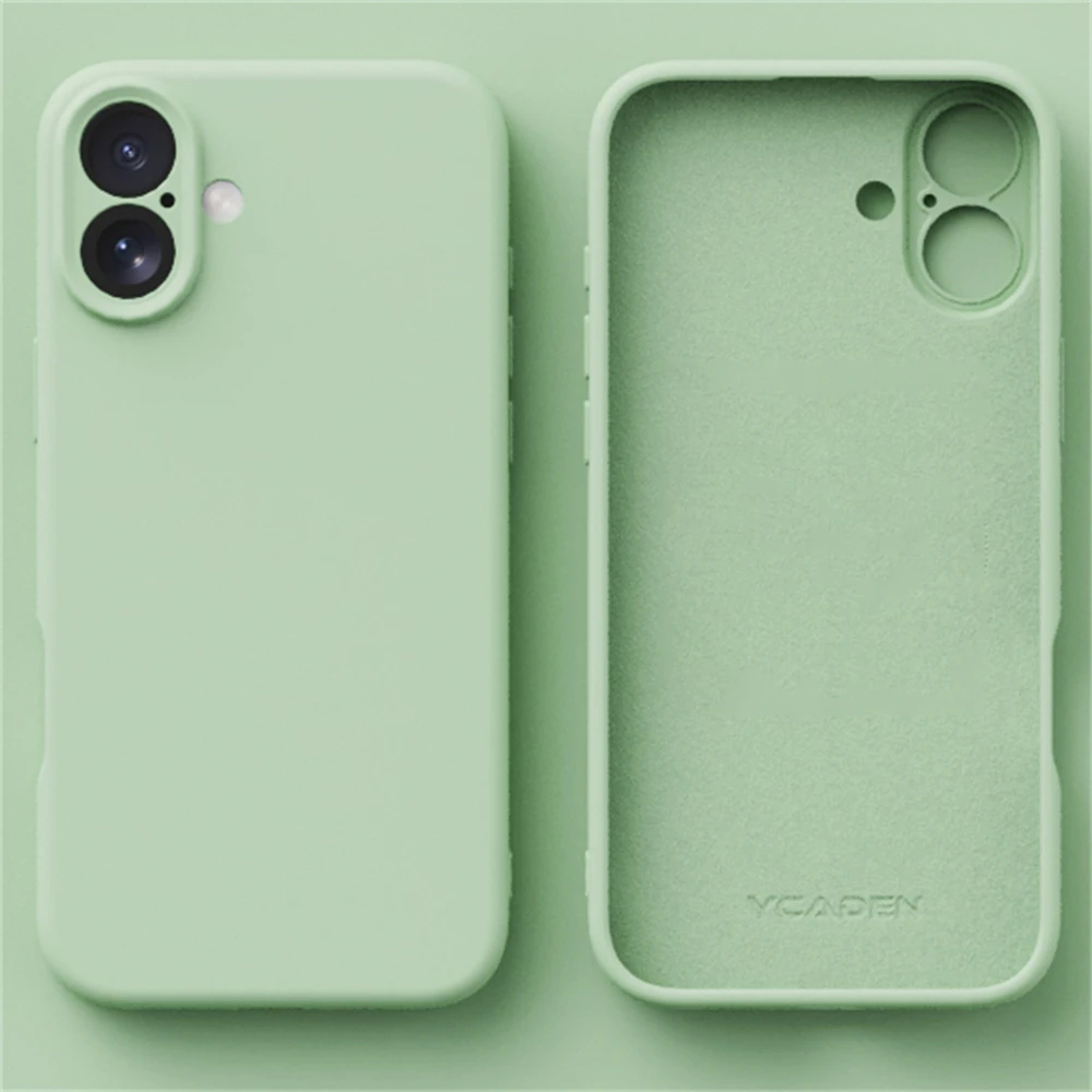 Premium Liquid Silicone Shockproof Phone Case - Soft TPU Cover & Accessories