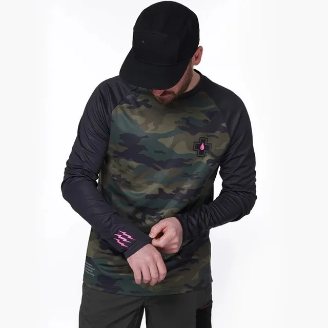 Vêtements de cyclisme respirants Speed Conquer 2026 pour hommes, manches longues, VTT tout-terrain, moto hors route 1