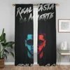 Kitchen Curtains for Camera Anuel Aa Blackout Curtain for Room 2 Panel Home Interior Curtains Shades Halloween Decoration Living 3