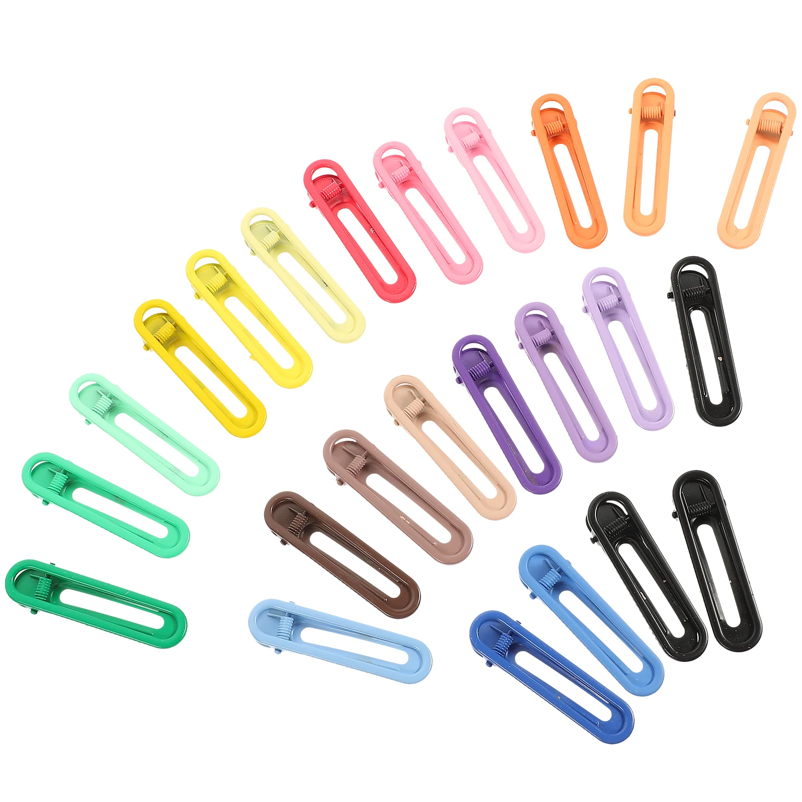 24개 작은 머리핀 세트, 소녀들을 위한 사랑스러운 헤어 클립, 드레스업 및 파티 행사용 패션 헤어핀 액세서리