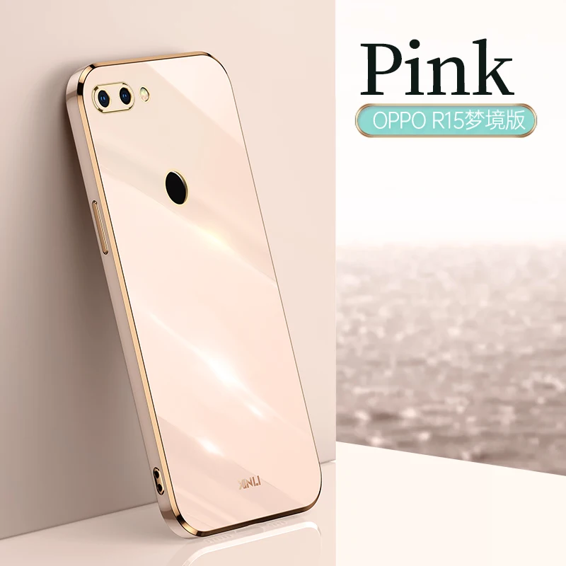 Luxury Silicone Shockproof Phone Case with Lens Protection - Fashionable Plating Design