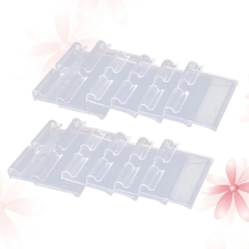 

PVC Price Tags Premium PVC Price Tag For Supermarket Mall Shop Store Price Tag Of PVC Supermarket Shelf Good (Transparent)