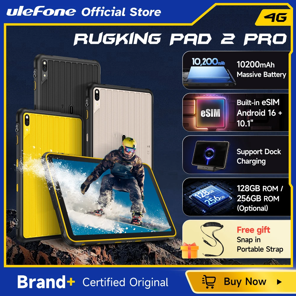 Tablet Ulefone RugKing Pad 2 Pro za $227.78 / ~825zł