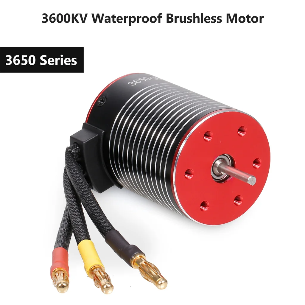High-Performance Brushless Motor with ESC Speed Controller for RC Racing Vehicles