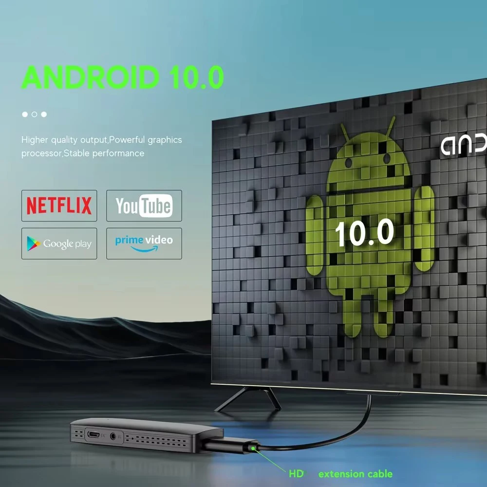 ТВ-приставка H313 TV Stick HDR Set Top OS 4K 1080P WiFi 6 2.4/5.8G ...
