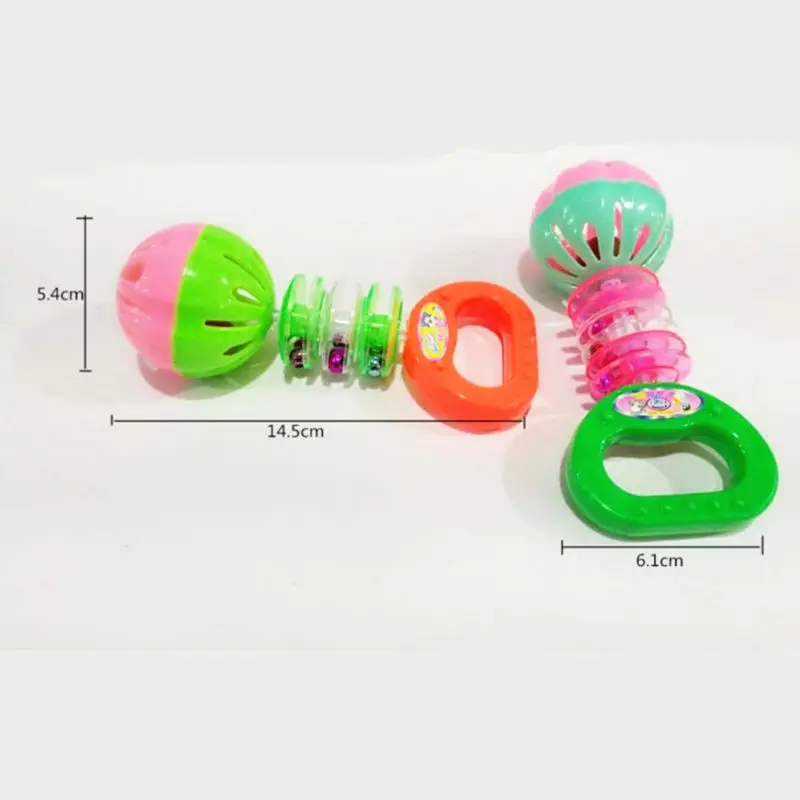 

RIRI Baby’s Shaking Pounding Teether Instrument Toy Crib Accs Infant’s Gift 6in