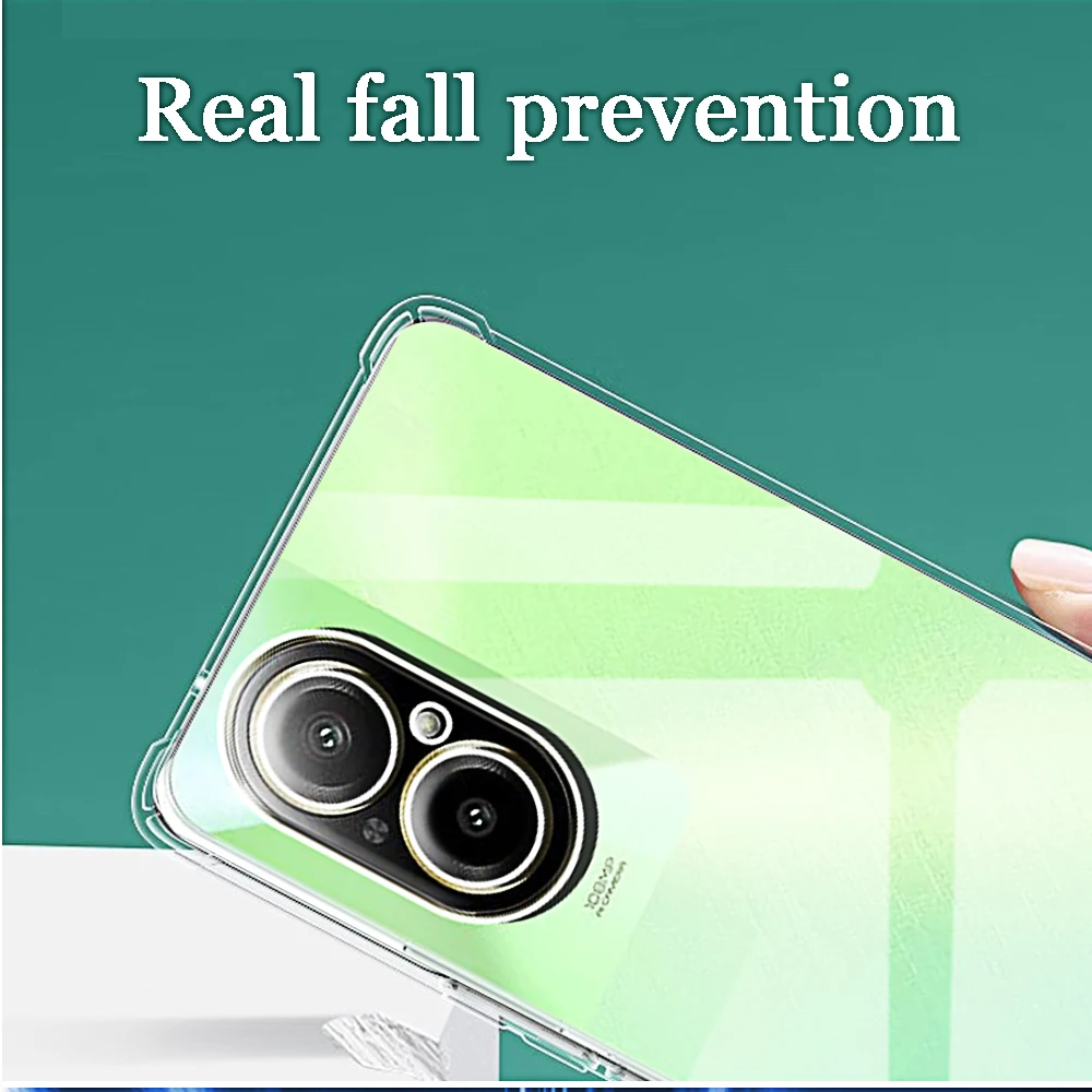 Shockproof Transparent Clear Silicone Phone Case