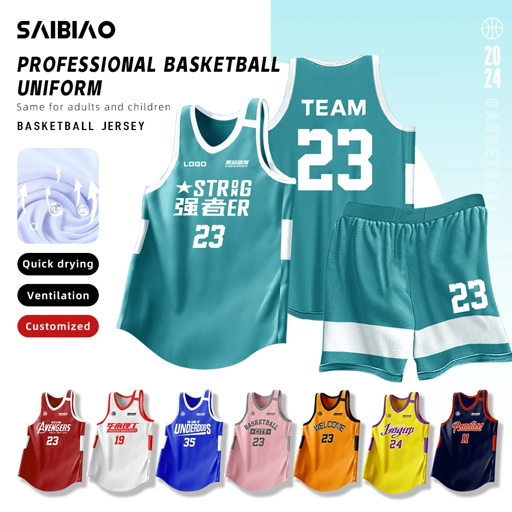 Basketball Training Clothes Adult Kid Customize Men Women Quick-drying Breathable