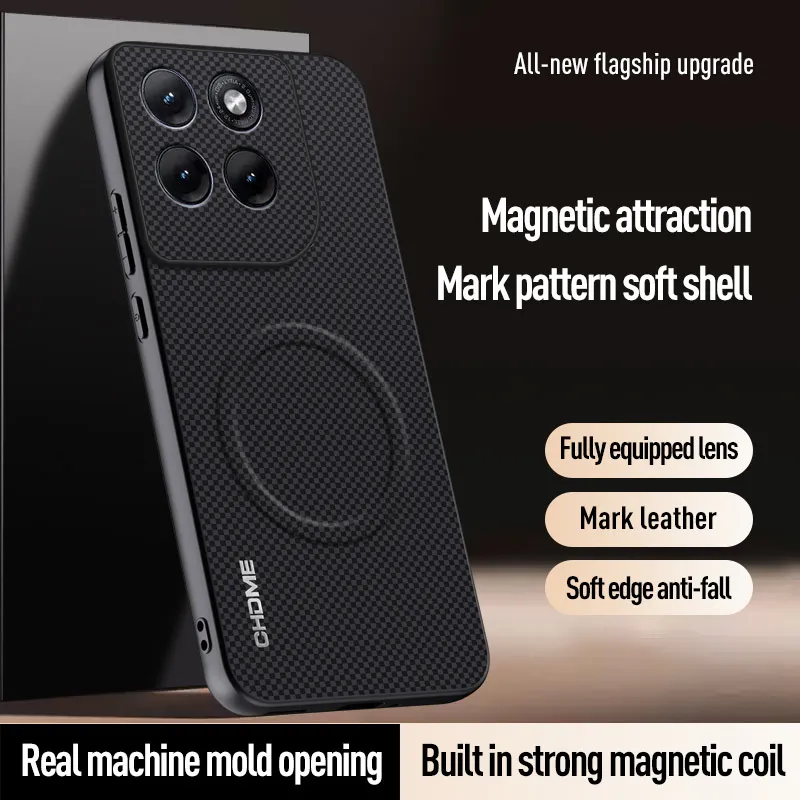 Magnetic Holder Shockproof Silicone Phone Case