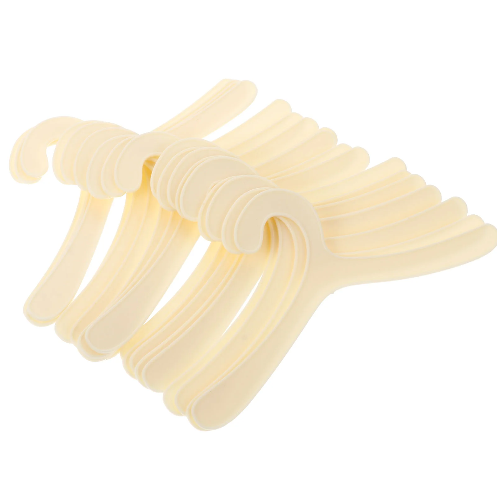 

20 Pcs The Dog Pet Hanger Child Baby Dolls Accessories Nursery Hangers Plastic Clothes Rack