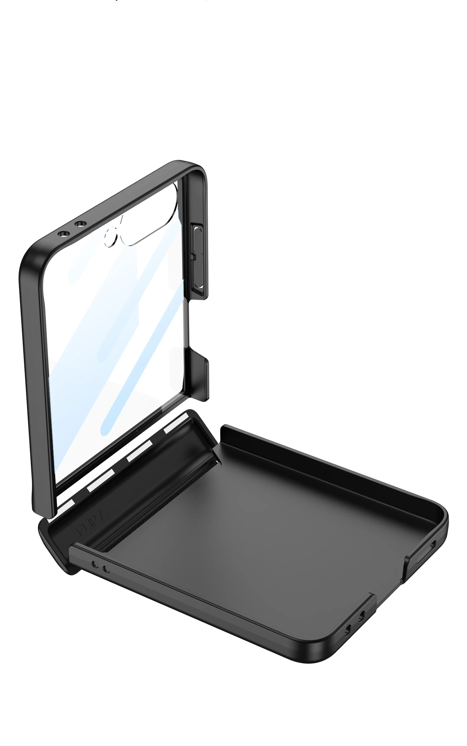 Magnetic Hinge All-included Case for Samsung Galaxy Z Flip 7 6 Outer Screen Prot