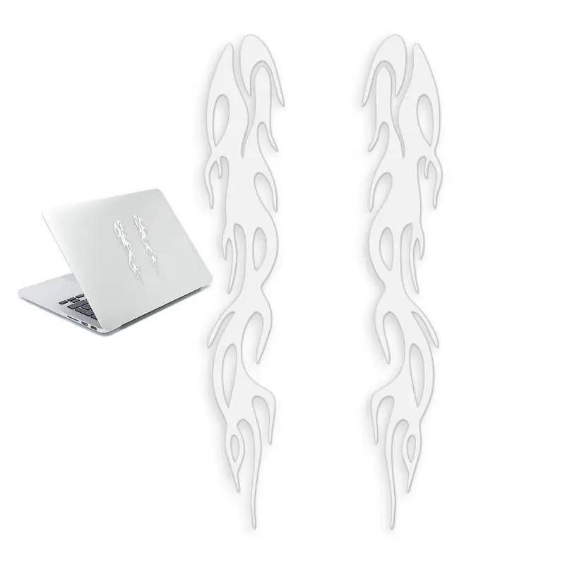 Flame Stickers Waterproof Motorcycle Decals Reflective Flame Stickers Car Sticker Decals Self-Adhesive Safety Flame Decals