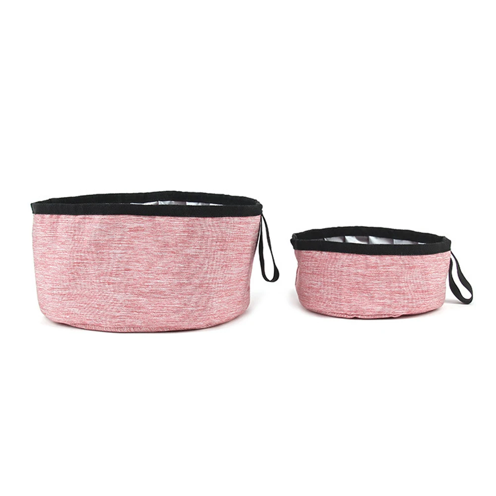 Title 5, Foldable Pet Bowl Cloth Travel Collapsible Cat ...
