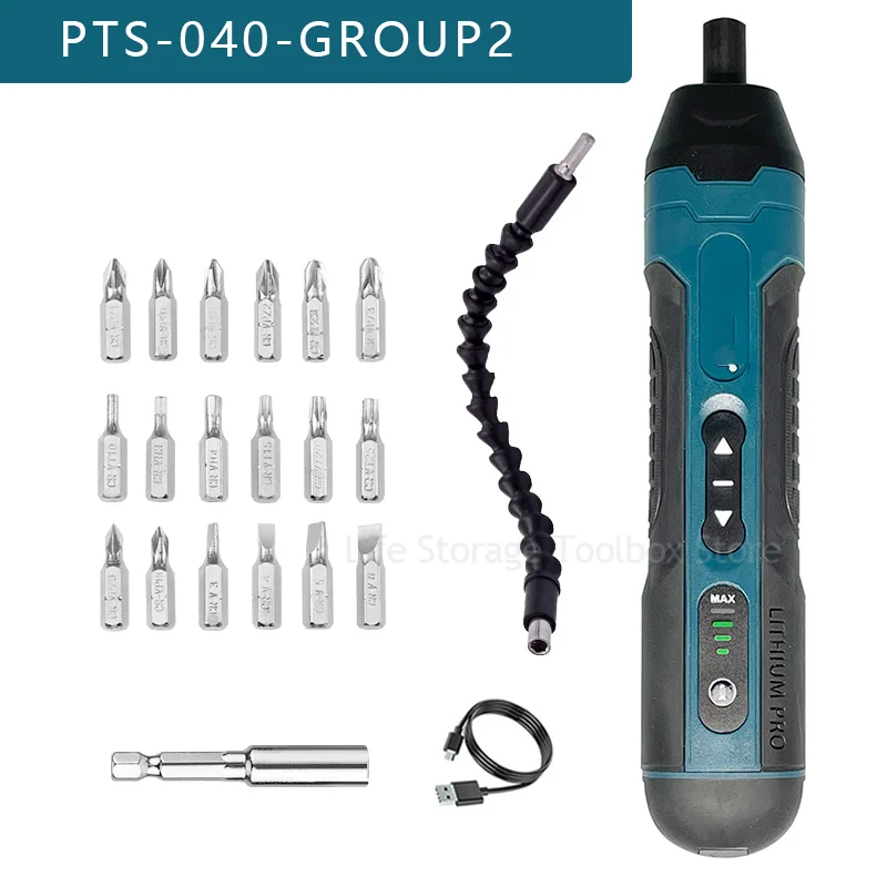 

4Nm 3.6V 200r/min Portable Cordless Electric Screwdrivers 1300mah Lithium Battery Screwdrivers Rechargeable Screw Driver Set