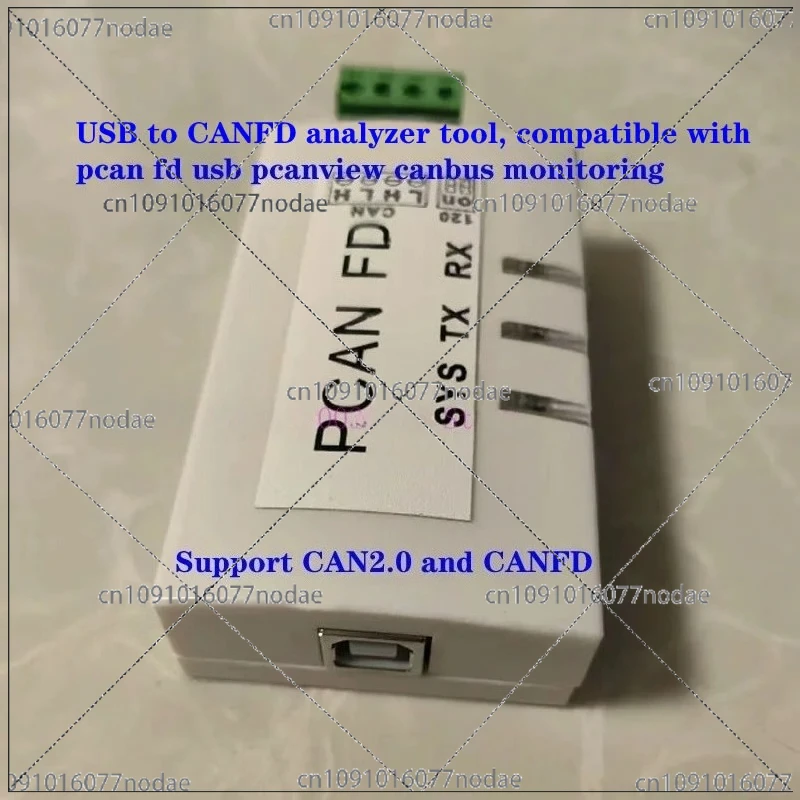 USB To CANFD 분석기 도구, Pcan Fd Usb Pcanview Canbus 모니터링과 호환 가능