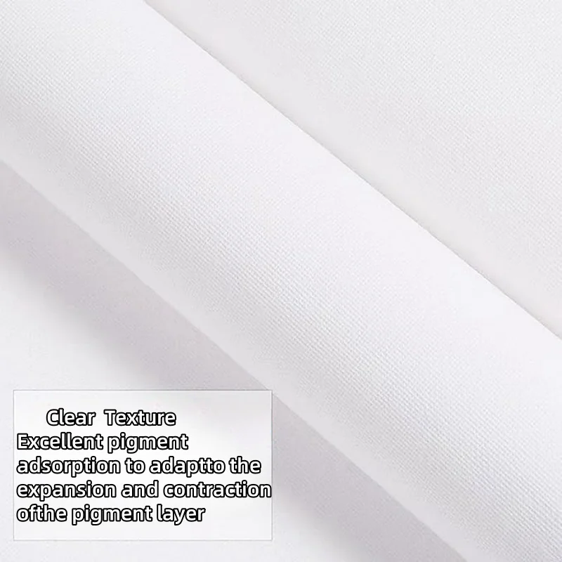 3-Meter High-Quality White Oil Painting Canvas Professional For Oil Painting Acrylic Pigments And Art Supplies Artistic Creation custom painting canvas painting canvas