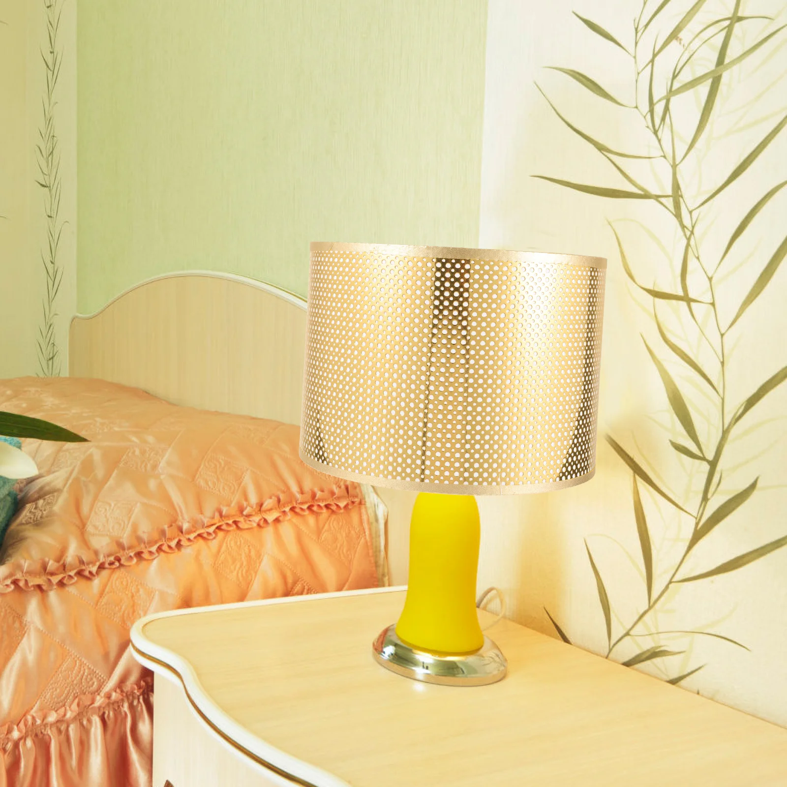 

Modern Lampshade Cloth Lampshade Ceiling Lamp Pendant Table Lamp Cover Shade For E27 Table Lamp 25x25x18cm Screen Hanging