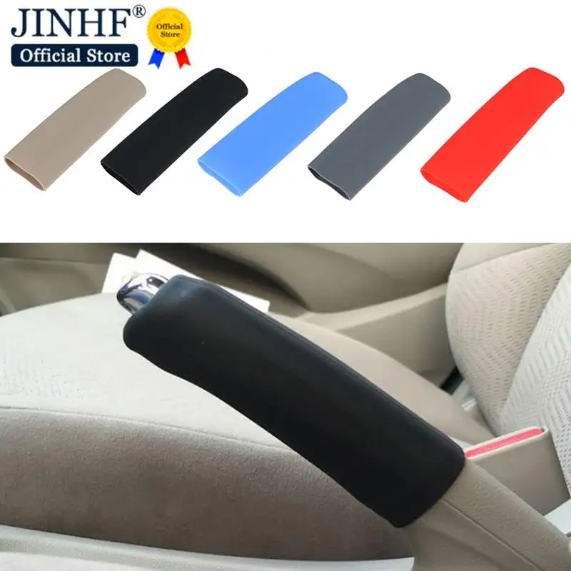 1pc Hand Brake Set Universal Car Handbrake Sleeve Silicone Gel Cover Anti-Skid Auto Parking Brake hand brake cover