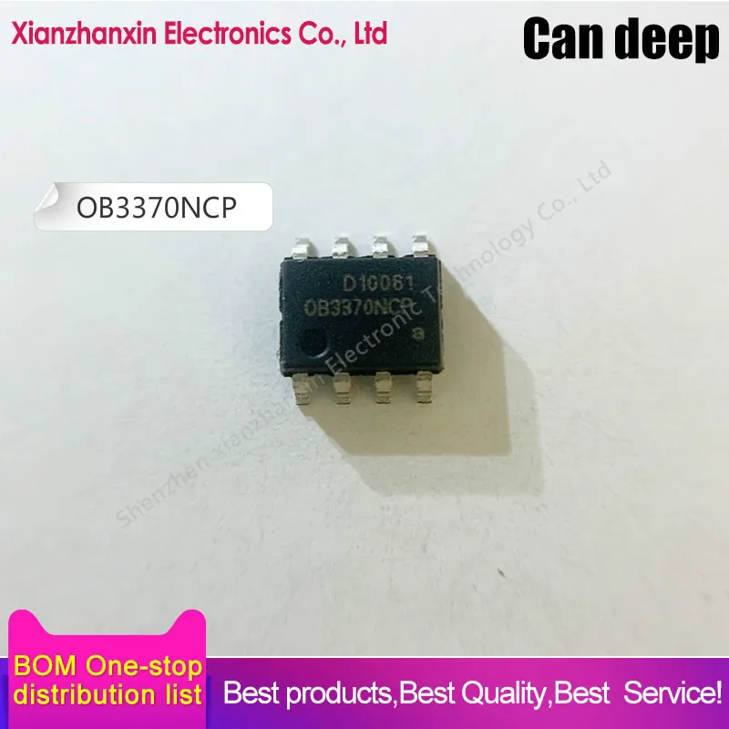 10 Pz/Lotto Ob3370Ncp Ob3370 Sop-8 Chip Del Driver Di Potere Di Ic Del Driver Della Lampadina Di Led