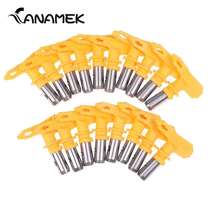 5 Airbrush Nozzle For Painting Airless Paint Spray GUn Tip Powder