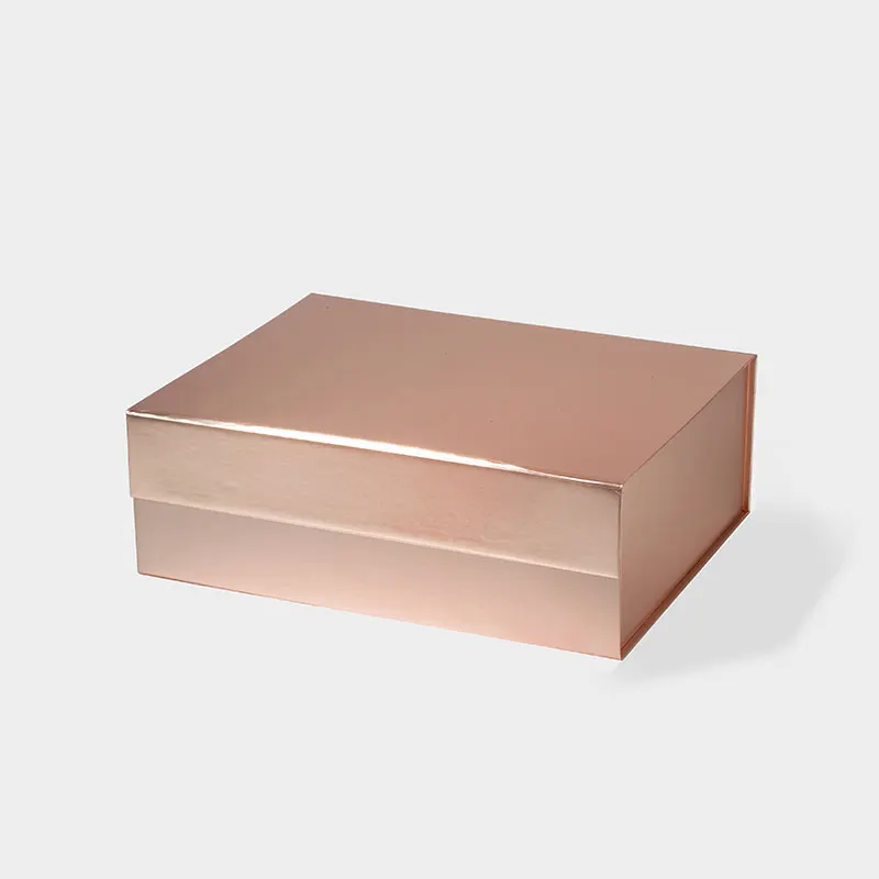 Elegant Black and White Magnetic Closure Luxury Gift Boxes, Deep A4 Size