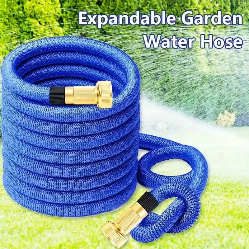 

Water Expandable Watering Hose Garden Hose High Pressure Wash Watering Car Wash Flexible Garden Irrigation Magic Hose Pipe