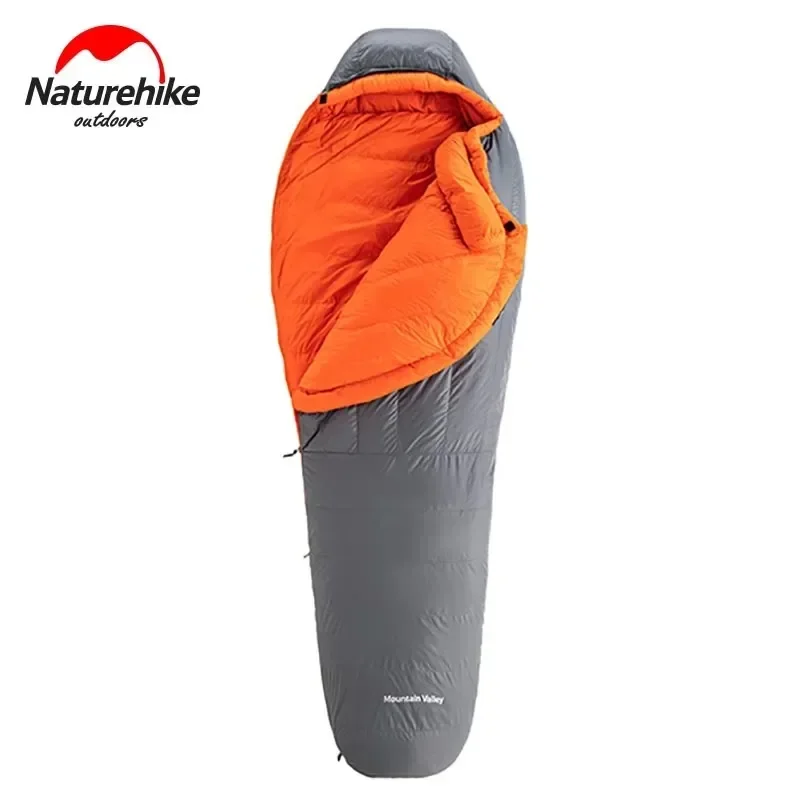 Naturehike Goose Down Sleeping Bag ULG400 ULG700 ULG1000 800FP Winter Sleeping Bag Mummy Camping Sleeping Bag -4℃ -10℃ -15℃