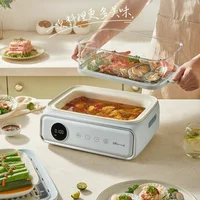 Bear 220V Electric Steamer 21.5L Four-layer Multi-purpose Cooker with Upper Steaming and Lower Cooking Electric Cooker 2