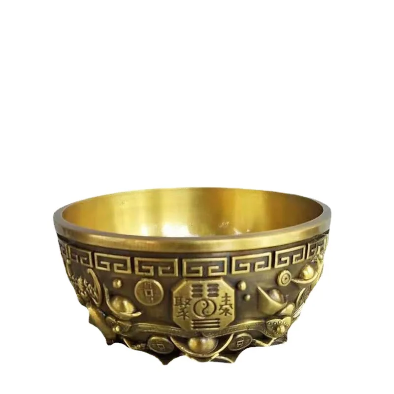 Brass Cornucopia Home Decoration Office Culture Metal Crafts Ornaments Wholesale One Piece Dropshipping 5