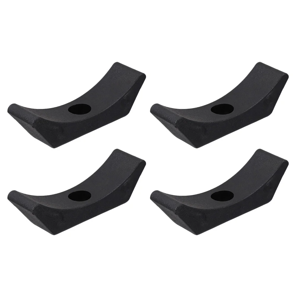 

4 Pcs Dumbbell Rack Wood Bracket Fitness Hand Weight Brackets Gym Supplies Saddle Cradles Plastic Durable Saddles Tool