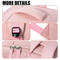 Sac à dos de voyage transfrontalier pour hommes et femmes, sac à bagages grande capacité avec compartiment à chaussures, sac d'affaires pour ordinateur, sac d'école pour étudiants, sac de transport quotidien 6