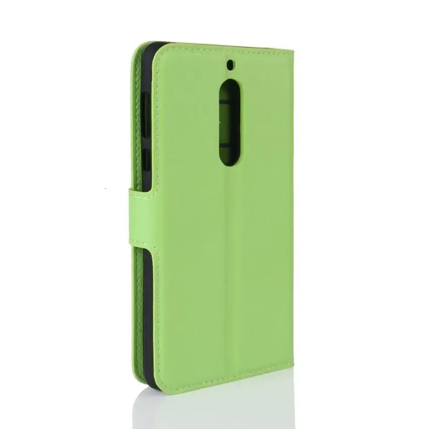 Smartphone Business Wallet Case For Nokia 5 5.2 Inch Retro Flip Book Leather Cover Fundas