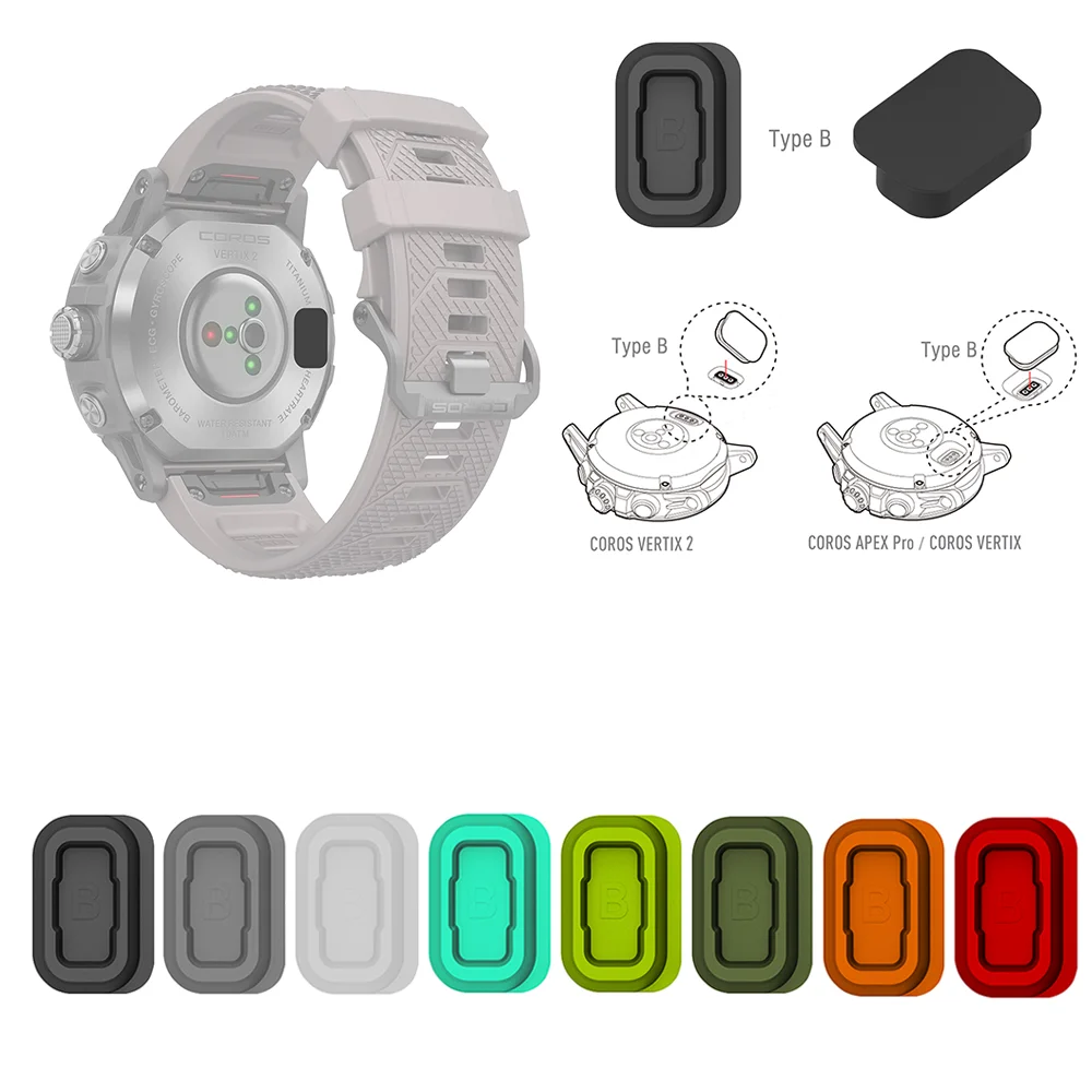 Silicone Dustproof Protective Plugs Caps - Anti-Scratch Port Cover (2-Pack)