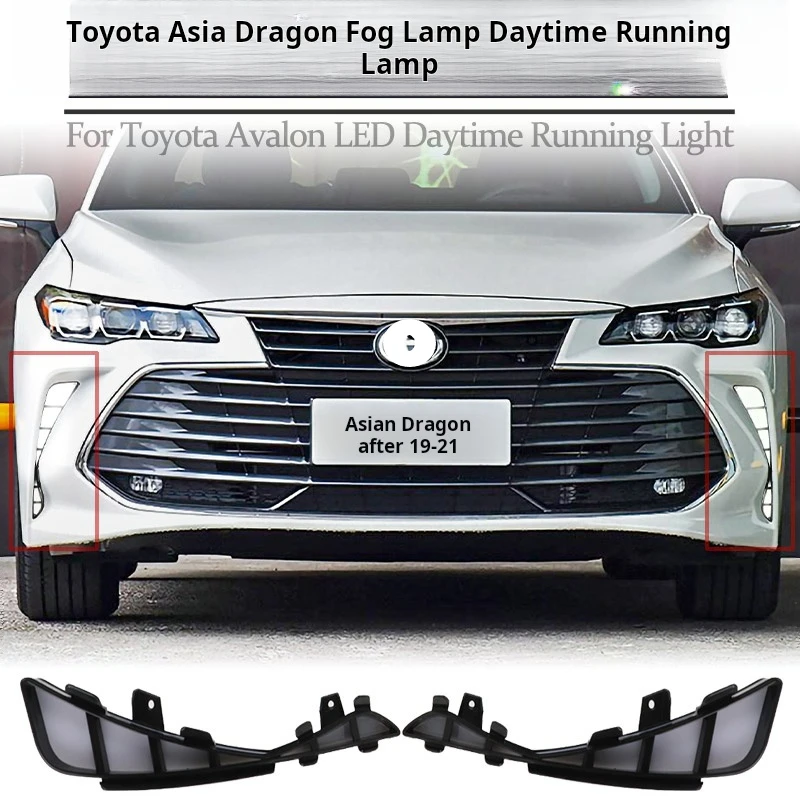 

Suitable For 19-21 Toyota New Asia Dragon Daytime Running Lights Led Turn Yellow Daytime Running Lights, Headlights, Fog Lights