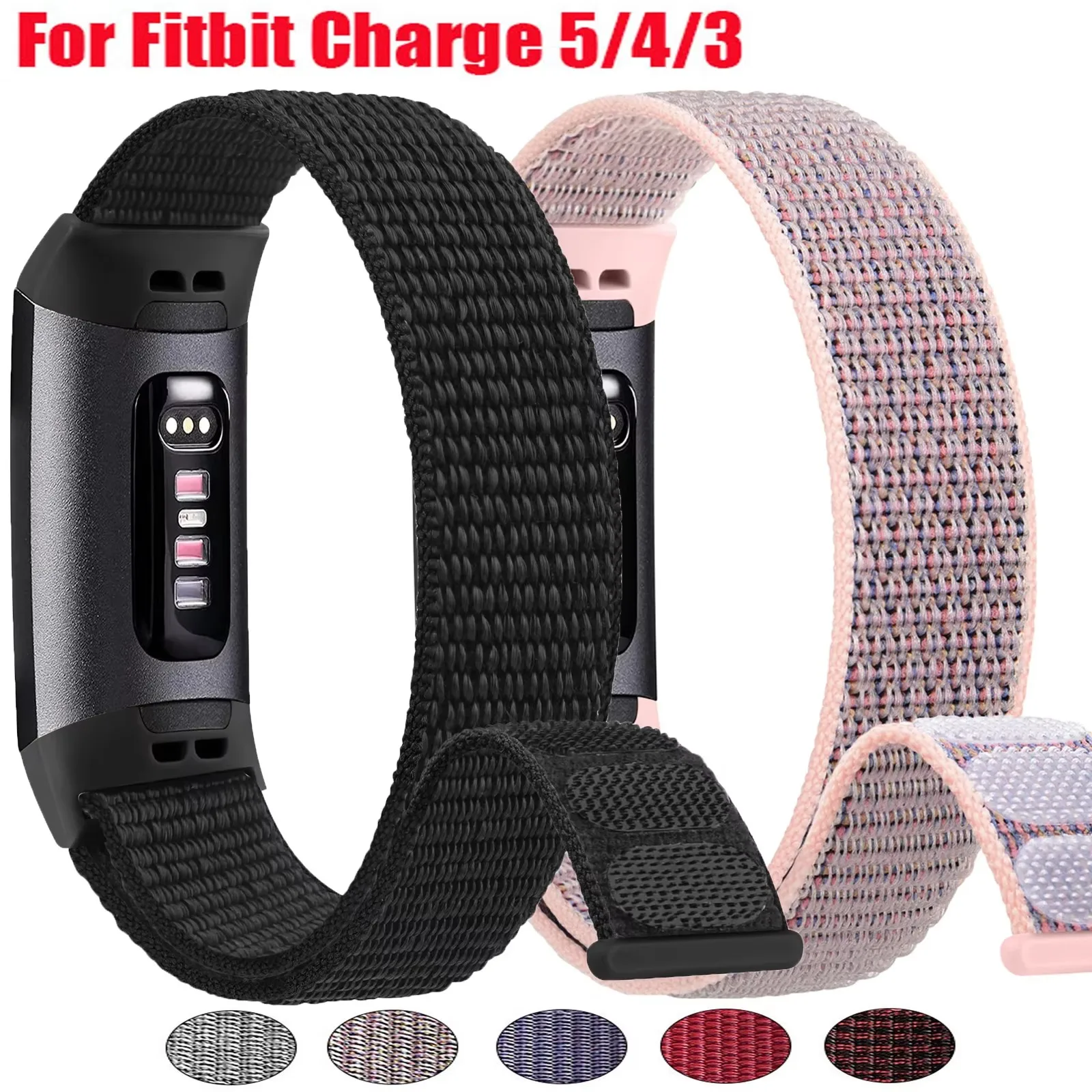Enhanced Nylon Sports Watch Strap - Durable and Breathable Replacement Band