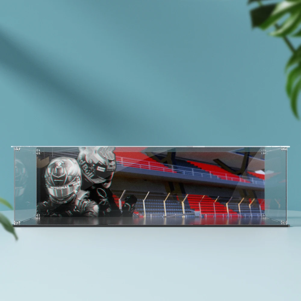 Acrylic Display Box for Lego 42141 Display Case Building block Dustproof Clear Model car storage box 70x30x20cm 3