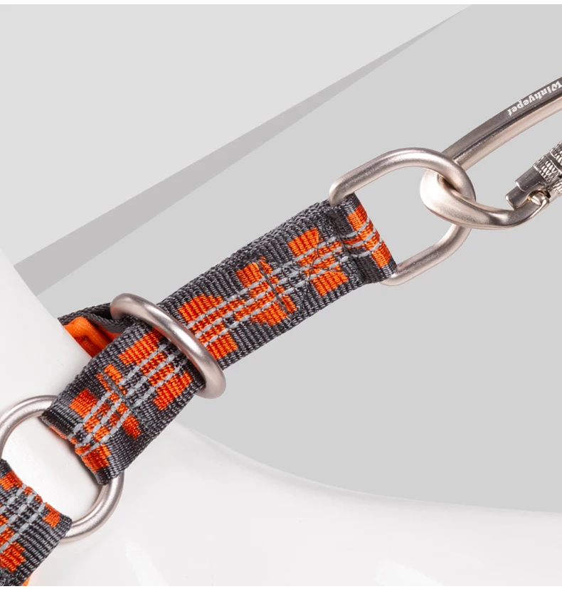Pet Reflective Collar Nylon Neoprene Padded Half Choke Training Lightweight Washable Sports YC1852 Dog Collar