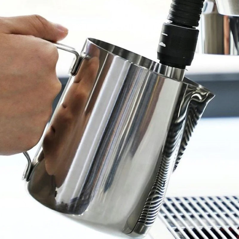 Stainless Steel Milk Frothing Pitcher Espresso Steaming Coffee Barista Latte Frother Cup Cappuccino Milk Jug Cream Froth Pitcher milk frother jug,milk frothing jug