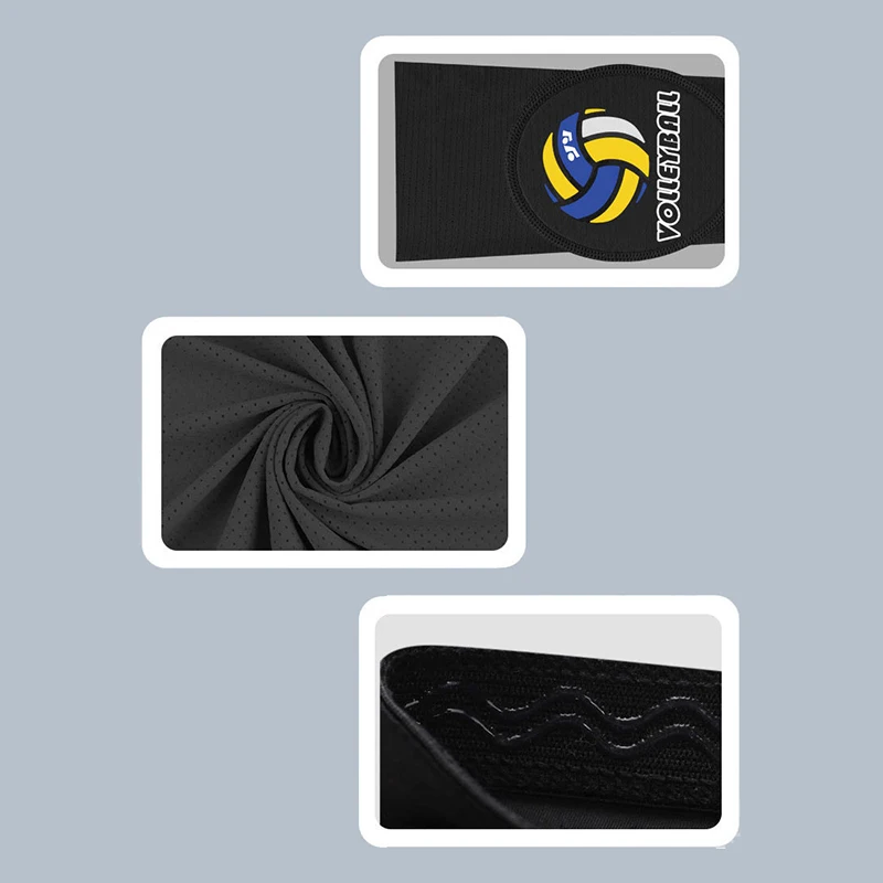 Volleyball Armband Arm Guards Wrist Support Breathable Volleyball Forearm Sleeves With Sponge Pads And Thumb Hole 1Pair wrist guards