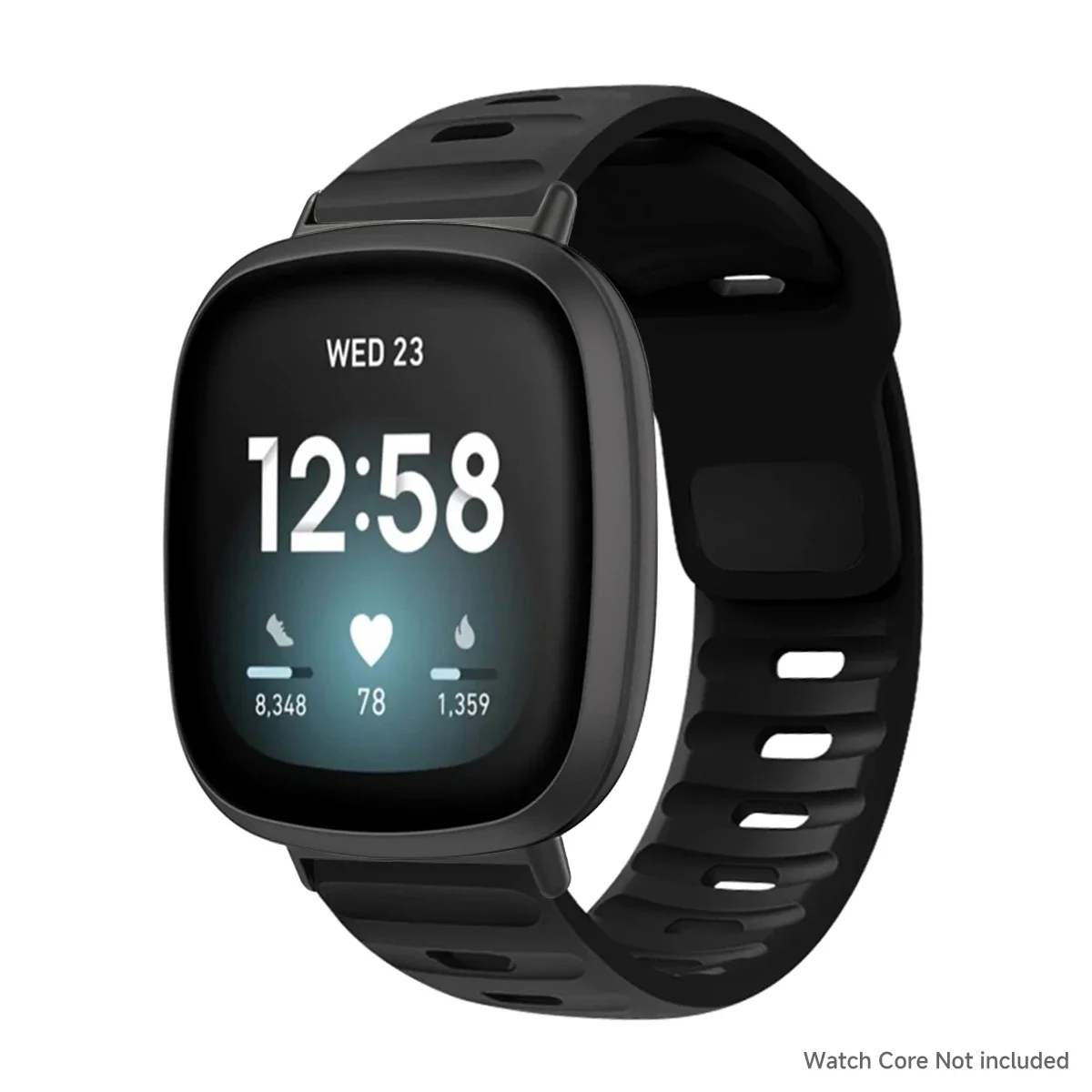 Versatile Sport Silicone Wristband Strap in Vibrant Colors