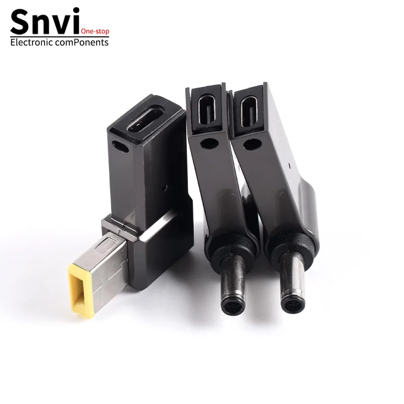 High-Power 100W Fast Charging Adapter: Type-C to DC PD Trigger Cable with Round/Square Port