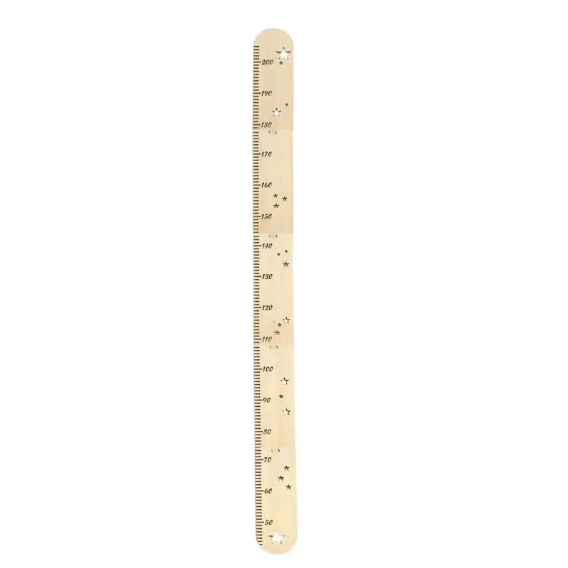 

Wood Growth Chart For Kids Children Room Wall Decoration Baby Height Meter Inch Scale Measurement Gauge INS Nursery Decor